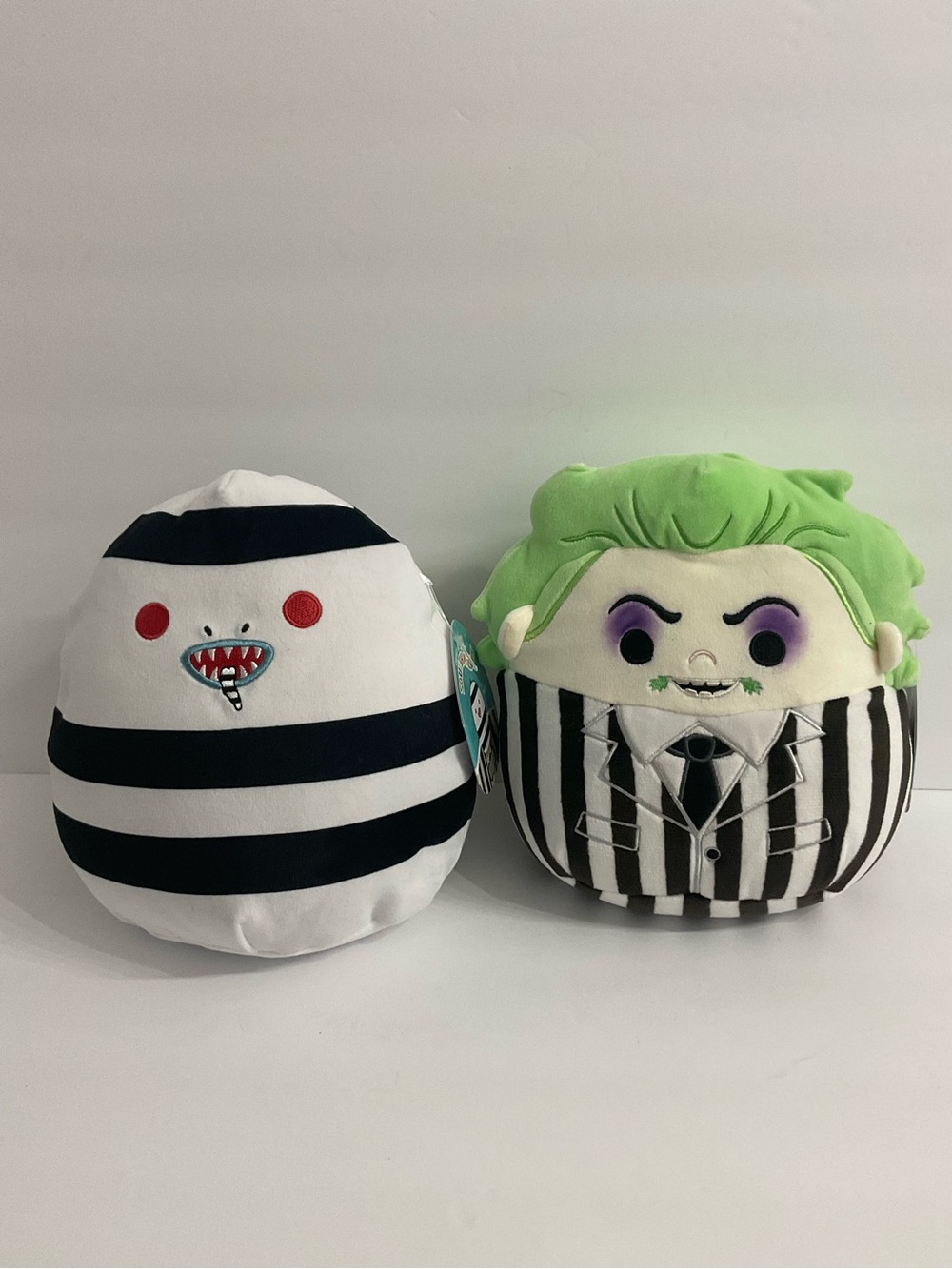 Bettlejuice & Sandworm Squishmallows Plush Toy Jazwares